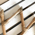 rattan wall art - mountains